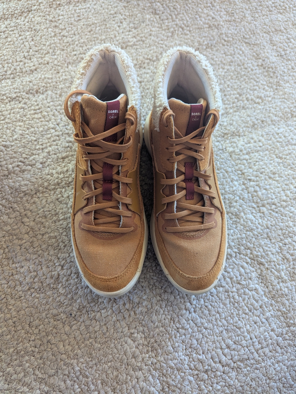 Sorel X Calia Ankle Sneakers. Women's Size 7.